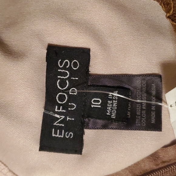 ENFOCUS Studio Moss Lace Dress NWT Size 10 - Picture 5 of 6